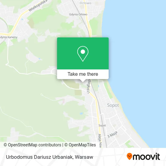 Карта Urbodomus Dariusz Urbaniak