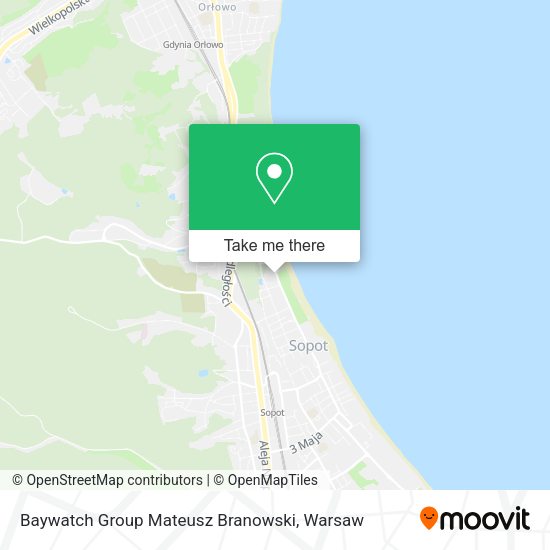 Baywatch Group Mateusz Branowski map