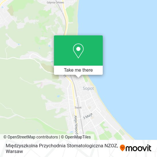 Międzyszkolna Przychodnia Stomatologiczna NZOZ map