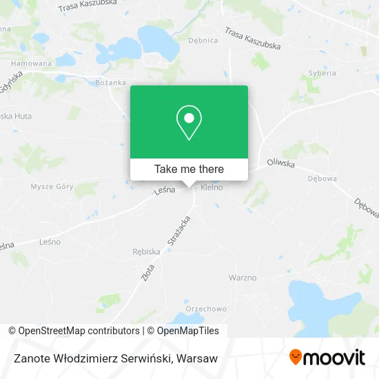 Zanote Włodzimierz Serwiński map
