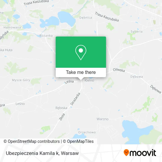 Ubezpieczenia Kamila k map