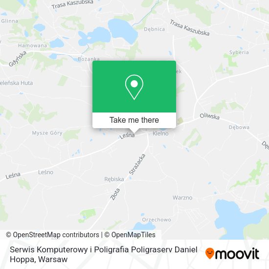 Serwis Komputerowy i Poligrafia Poligraserv Daniel Hoppa map