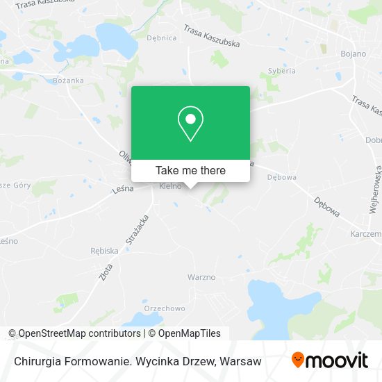 Chirurgia Formowanie. Wycinka Drzew map