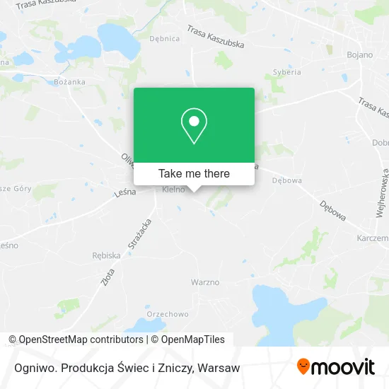 Ogniwo. Produkcja Świec i Zniczy map