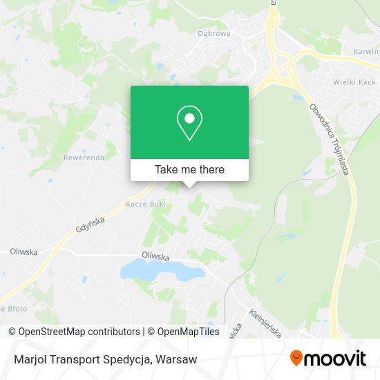 Marjol Transport Spedycja map