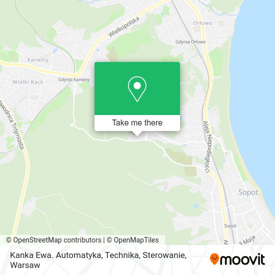 Kanka Ewa. Automatyka, Technika, Sterowanie map