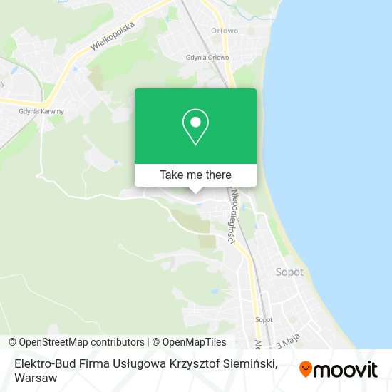 Elektro-Bud Firma Usługowa Krzysztof Siemiński map