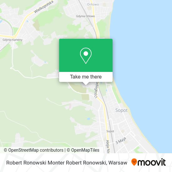 Robert Ronowski Monter Robert Ronowski map