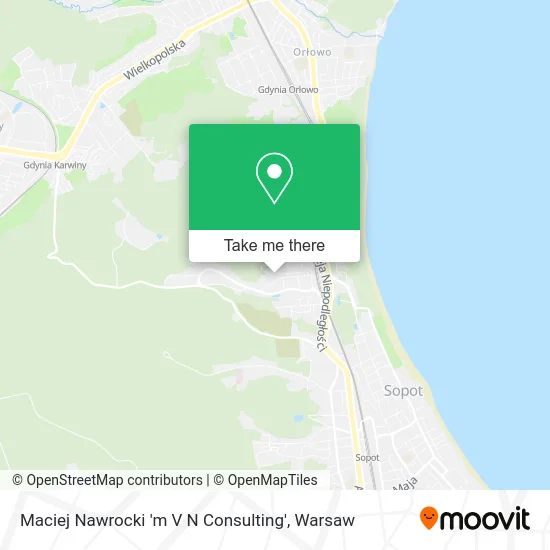 Карта Maciej Nawrocki 'm V N Consulting'