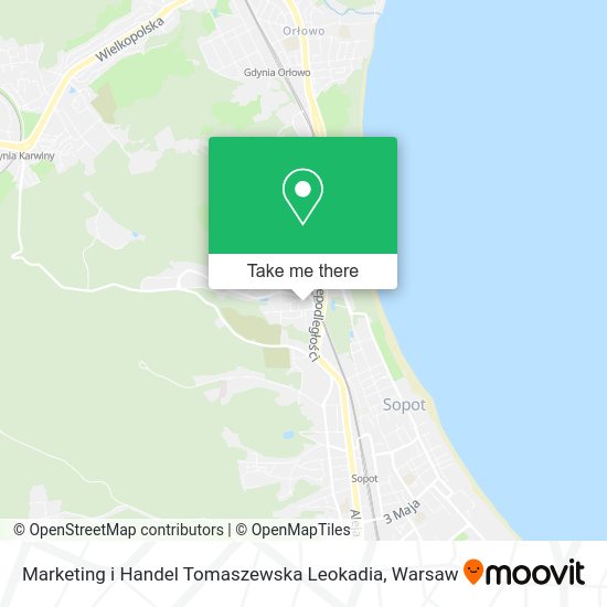 Marketing i Handel Tomaszewska Leokadia map