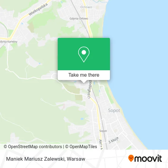 Maniek Mariusz Zalewski map