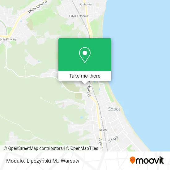 Карта Modulo. Lipczyński M.