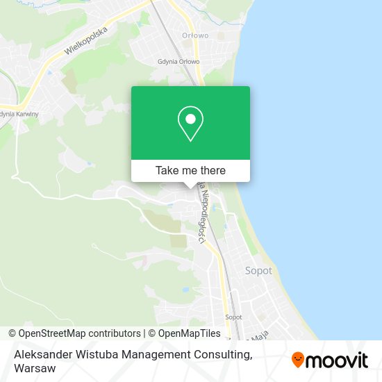 Aleksander Wistuba Management Consulting map