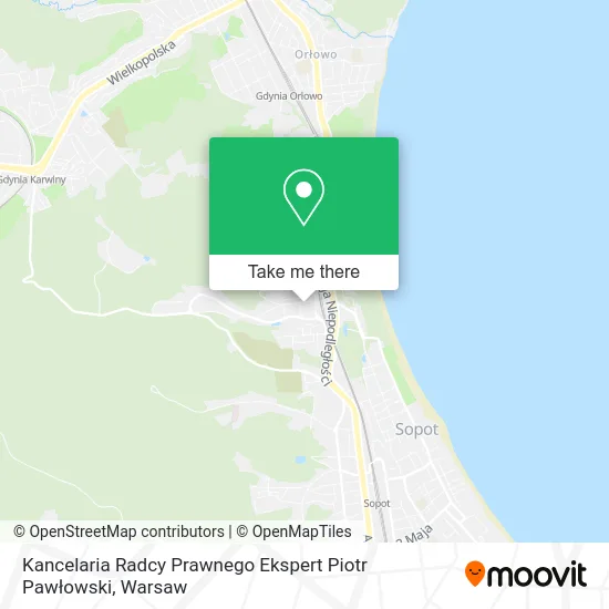 Карта Kancelaria Radcy Prawnego Ekspert Piotr Pawłowski