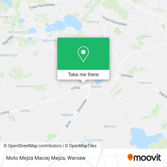 Moto Mejza Maciej Mejza map