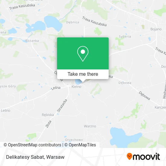 Delikatesy Sabat map