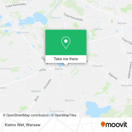 Kielno Wet map