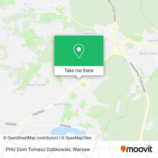 PHU Dom Tomasz Dobkowski map