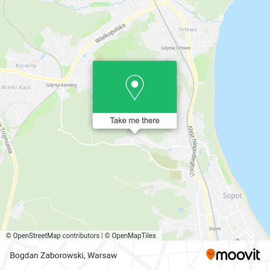 Карта Bogdan Zaborowski