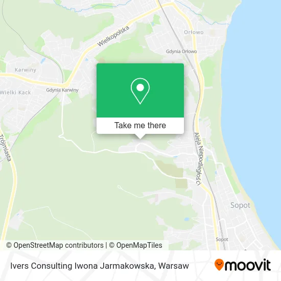 Карта Ivers Consulting Iwona Jarmakowska