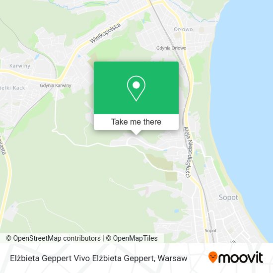 Elżbieta Geppert Vivo Elżbieta Geppert map