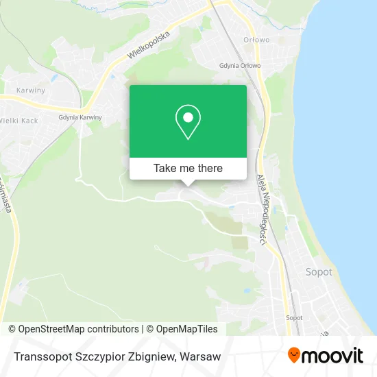 Карта Transsopot Szczypior Zbigniew