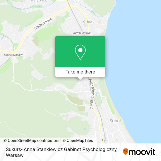 Sukurs- Anna Stankiewicz Gabinet Psychologiczny map