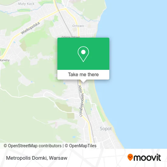 Карта Metropolis Domki