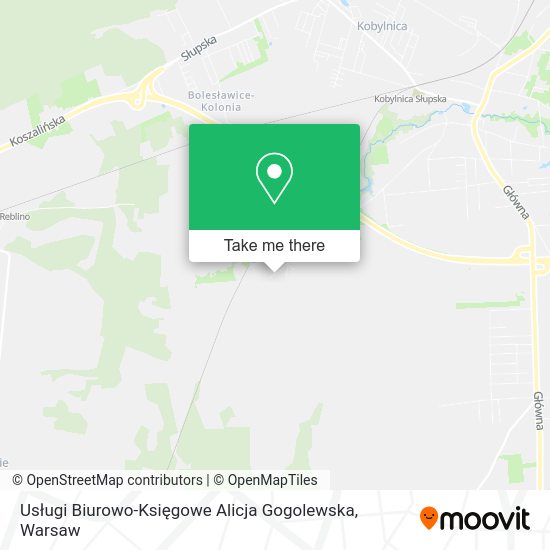 Usługi Biurowo-Księgowe Alicja Gogolewska map