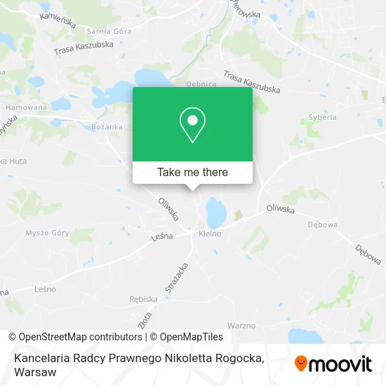 Карта Kancelaria Radcy Prawnego Nikoletta Rogocka