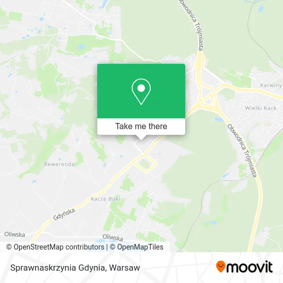 Карта Sprawnaskrzynia Gdynia