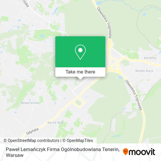 Paweł Lemańczyk Firma Ogólnobudowlana Tenerin map