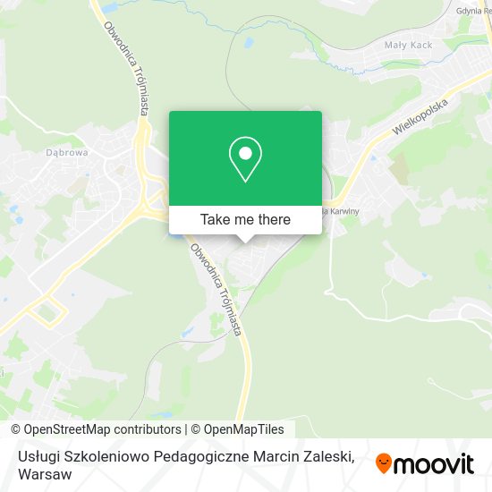 Usługi Szkoleniowo Pedagogiczne Marcin Zaleski map