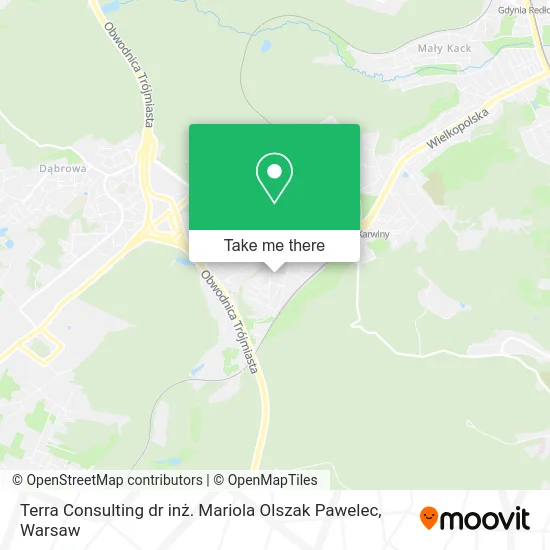 Карта Terra Consulting dr inż. Mariola Olszak Pawelec