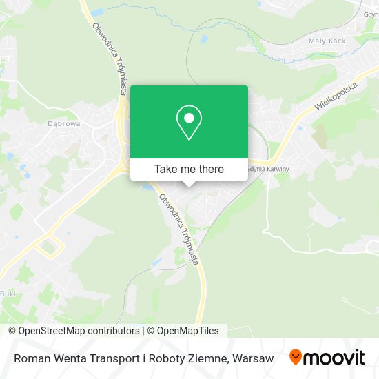 Roman Wenta Transport i Roboty Ziemne map