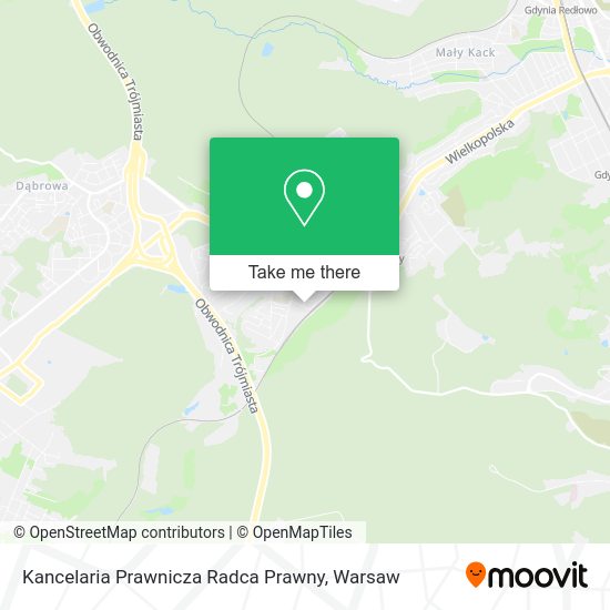 Kancelaria Prawnicza Radca Prawny map