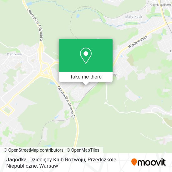 Jagódka. Dziecięcy Klub Rozwoju, Przedszkole Niepubliczne map