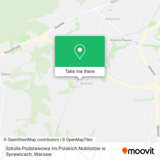 Szkoła Podstawowa Im.Polskich Noblistów w Sycewicach map