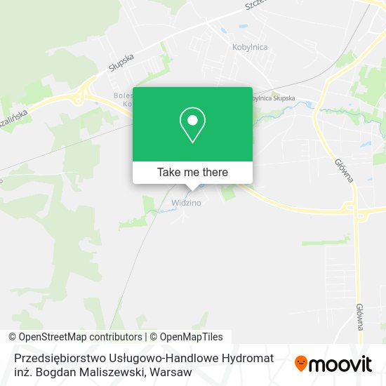 Przedsiębiorstwo Usługowo-Handlowe Hydromat inż. Bogdan Maliszewski map