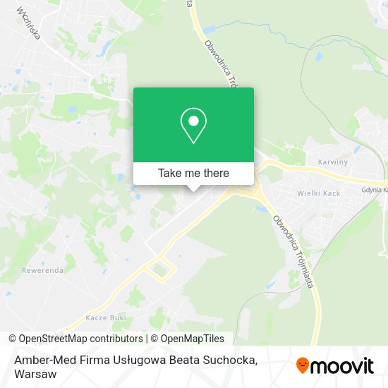 Amber-Med Firma Usługowa Beata Suchocka map