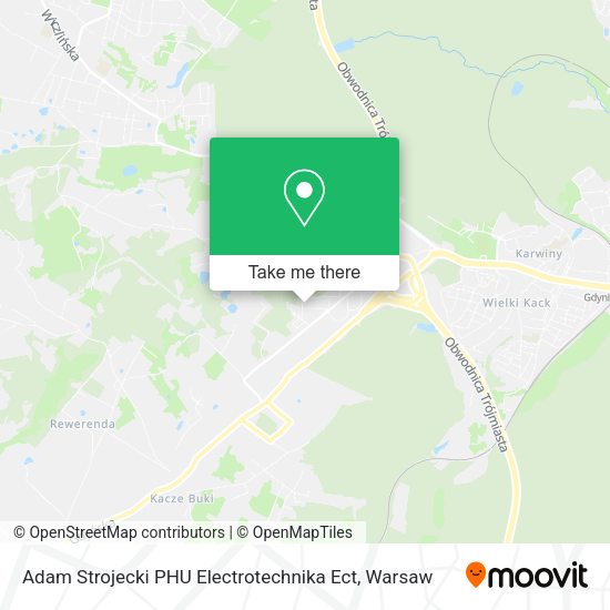 Adam Strojecki PHU Electrotechnika Ect map