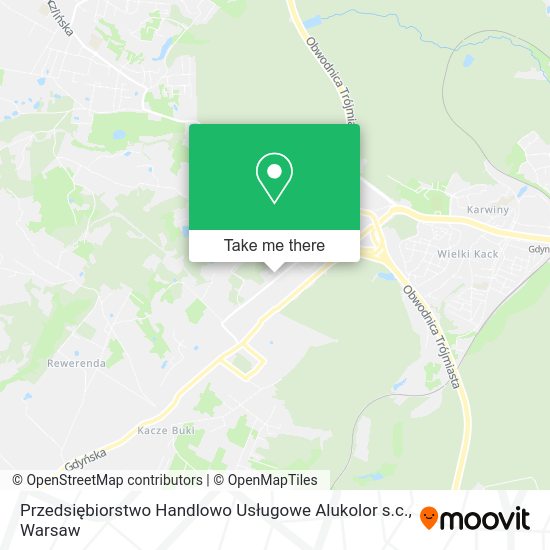 Przedsiębiorstwo Handlowo Usługowe Alukolor s.c. map