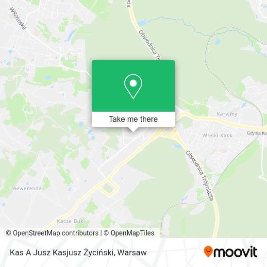 Kas A Jusz Kasjusz Życiński map