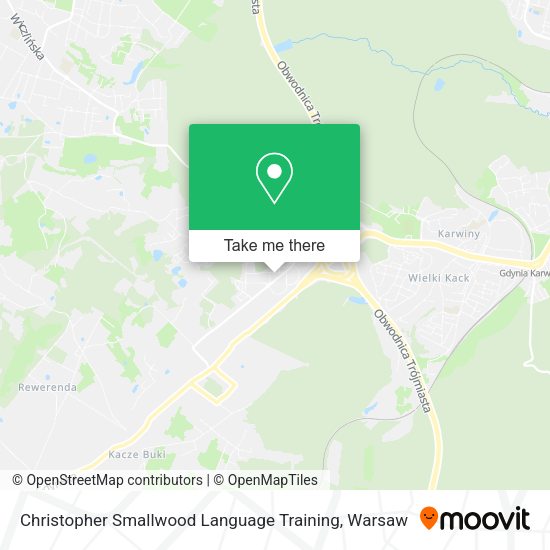 Christopher Smallwood Language Training map