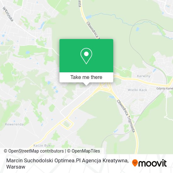 Marcin Suchodolski Optimea.Pl Agencja Kreatywna map