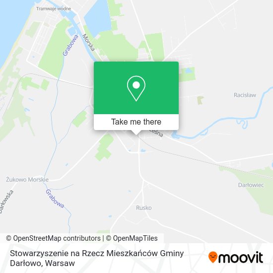 Stowarzyszenie na Rzecz Mieszkańców Gminy Darłowo map