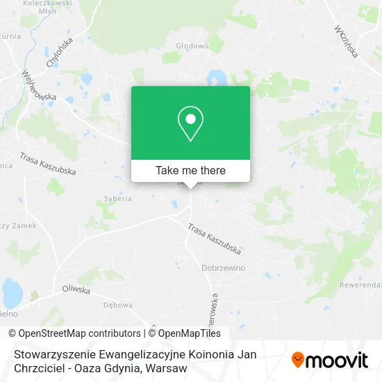 Stowarzyszenie Ewangelizacyjne Koinonia Jan Chrzciciel - Oaza Gdynia map