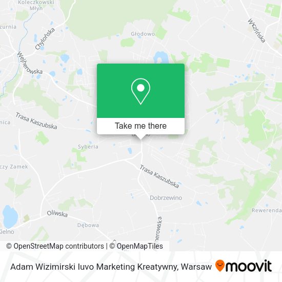 Adam Wizimirski Iuvo Marketing Kreatywny map