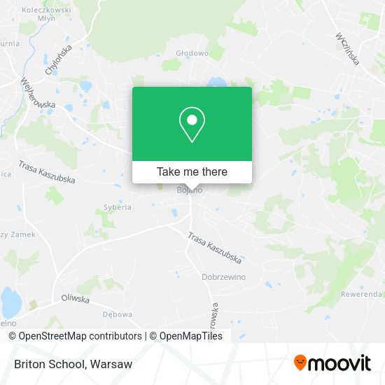 Briton School map