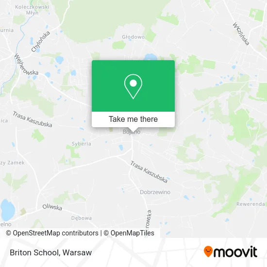 Карта Briton School